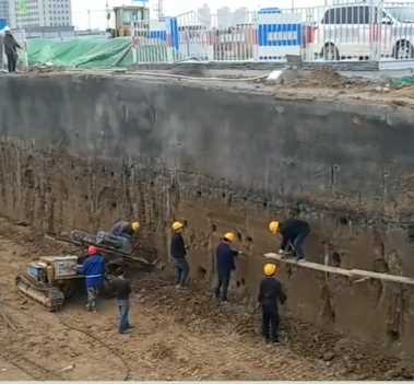 沧州肃宁县土钉墙支护